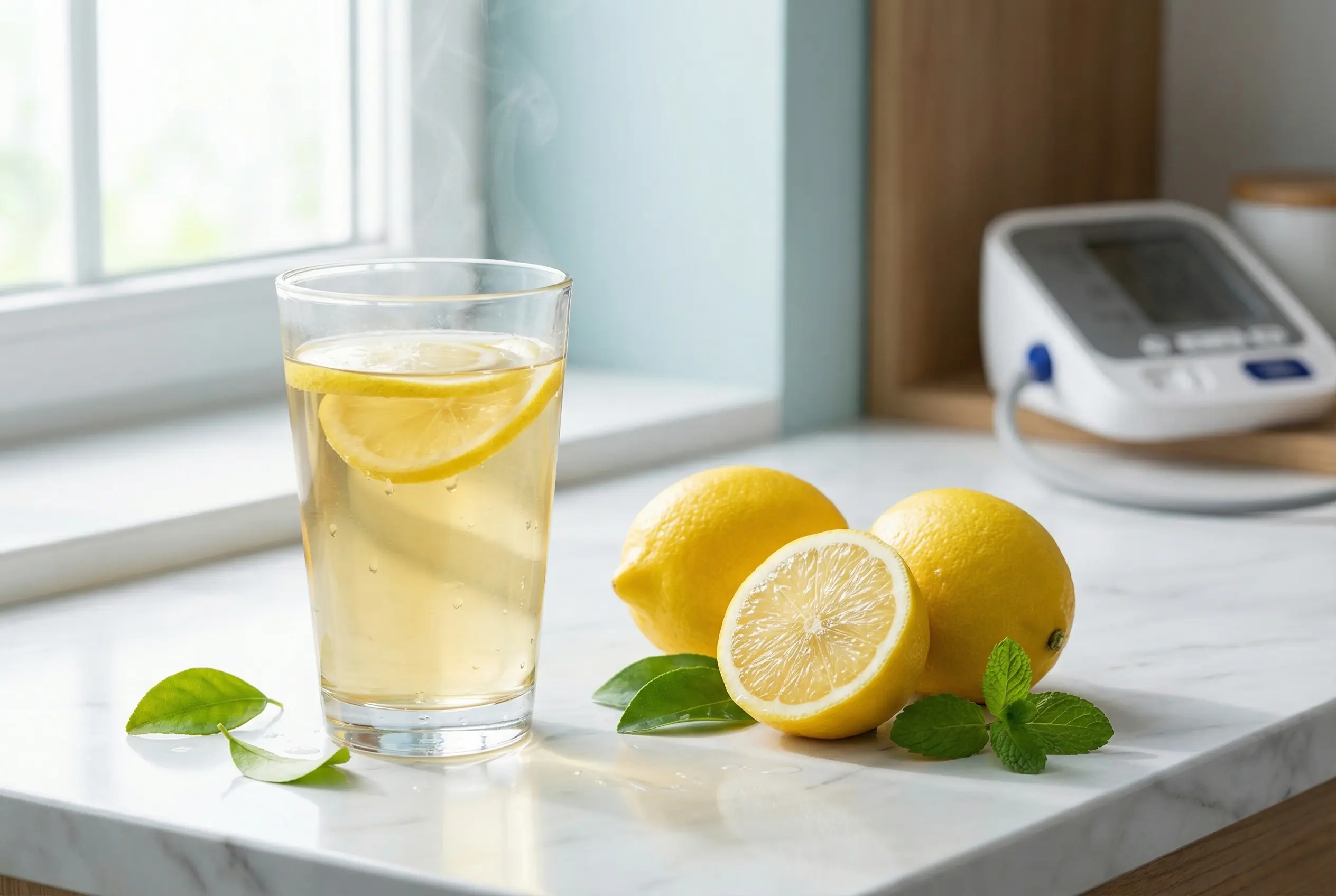 Blutdruck senken sofortmassnahme zitrone