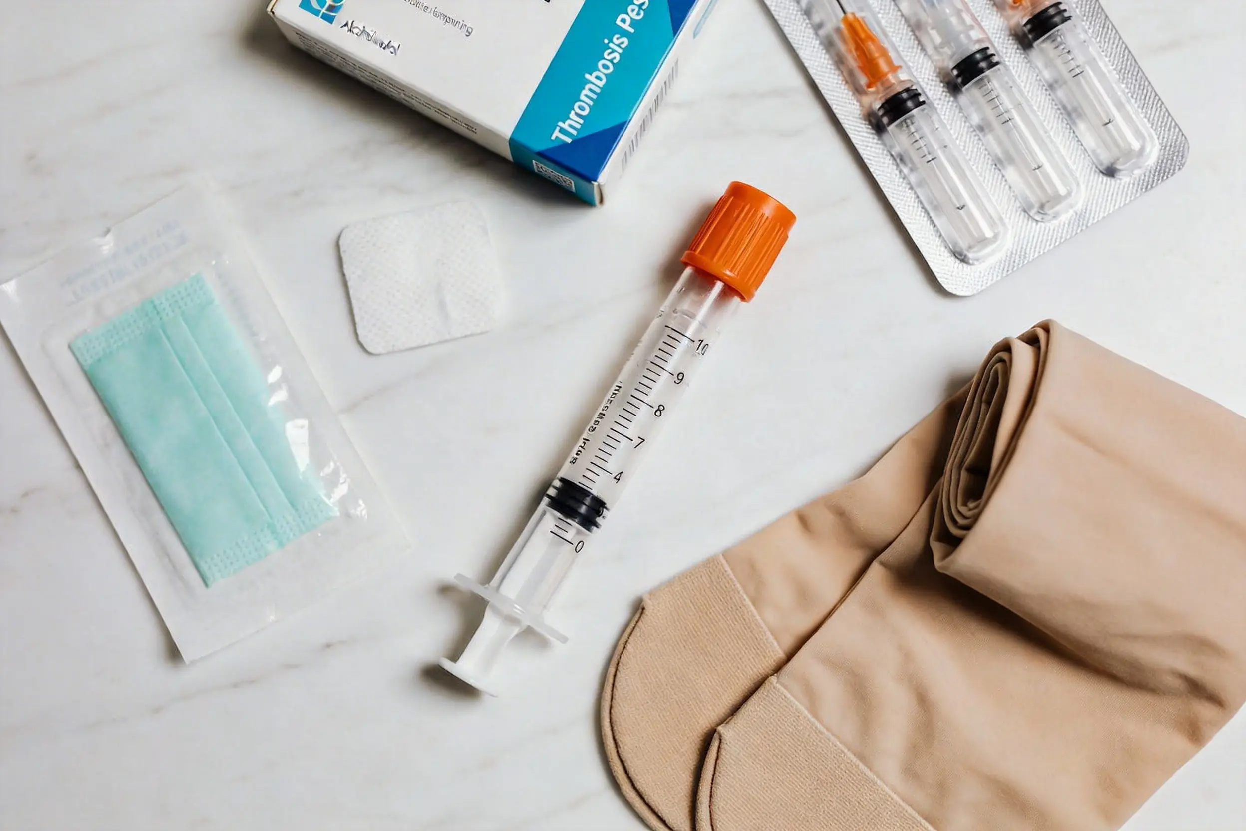 Thrombose spritze